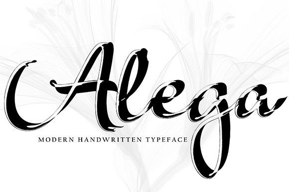 Alega: The Handwritten Font That Adds Charm to Every Maker's Project