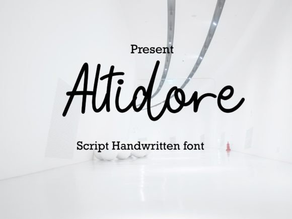 Altidore: A Script Font with Elegance and Modern Appeal