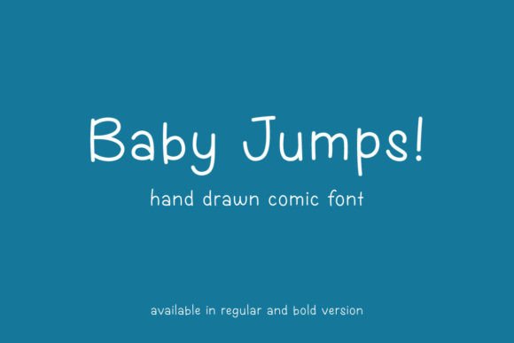 Baby Jumps Font Review: A Playful Typeface for Creative Projects