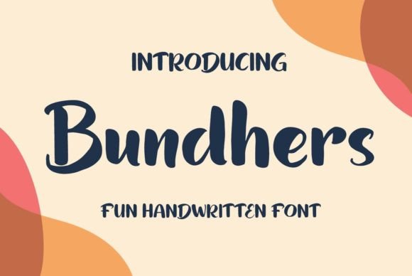 Bundhers: The Handwritten Typeface for Authentic Web Design