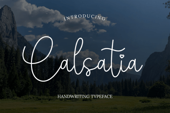 Calsatia: The Modern Handwritten Font for Scroll-Stopping Campaigns
