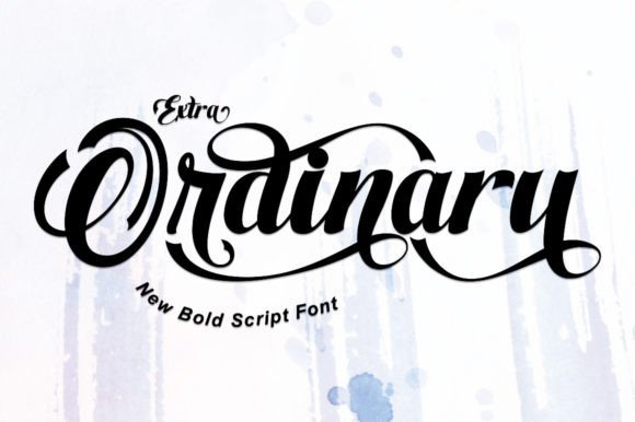 Extra Ordinary: A Bold Script Font for Eye-Catching Campaigns