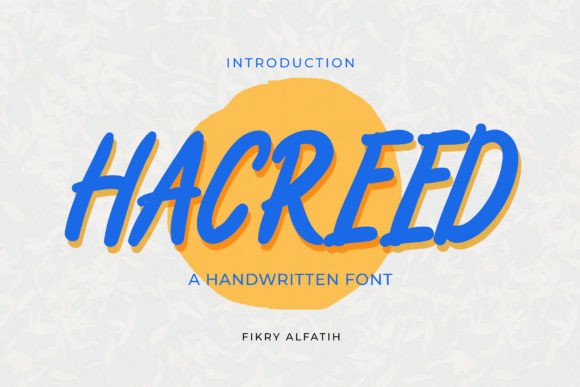 Hacreed Font Review for Branding and Design