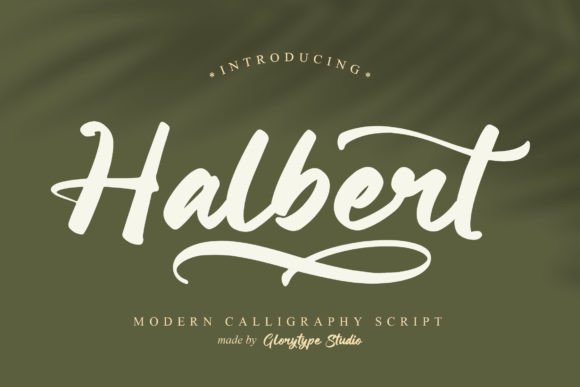 Halbert: The Modern Script Typeface That Elevates Digital Branding