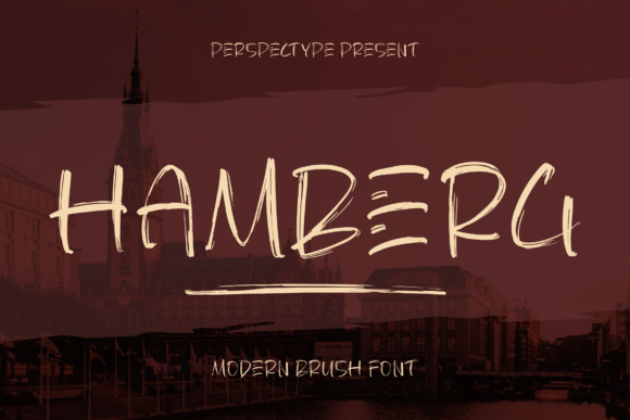 Hamberg: A Script Font for Modern Branding and Design