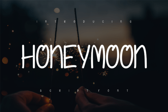 Honeymoon Font: A Modern Handwritten Typeface for Editorial Design
