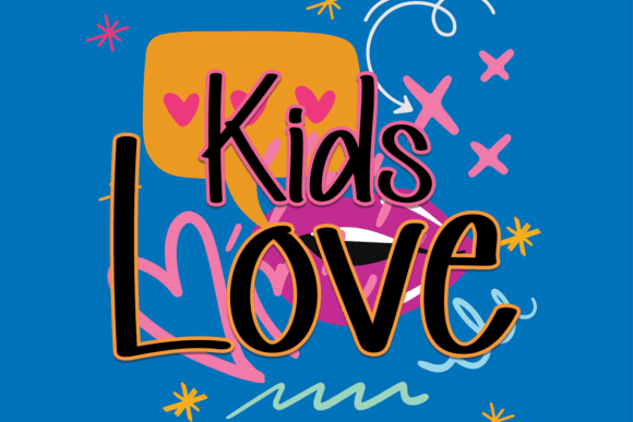 Kids Love Font for Handmade Creations