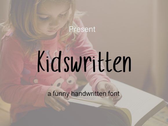 Kidswritten: The Perfect Handwritten Font for Crafters and Sellers