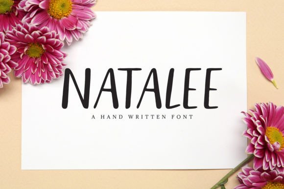 Natalee: A Handwritten Typeface That Elevates Brand Identity