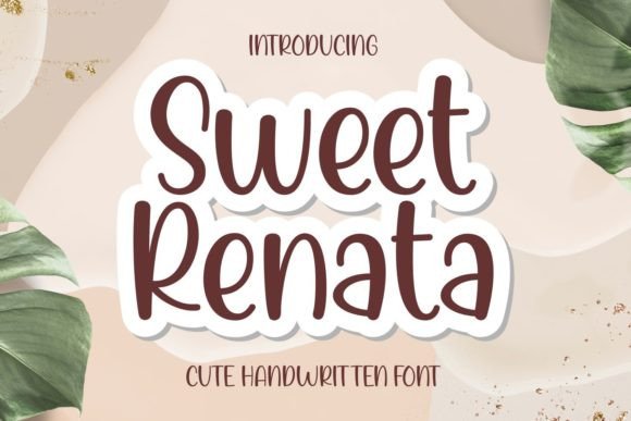 Sweet Renata: A Playful Font for Digital Branding